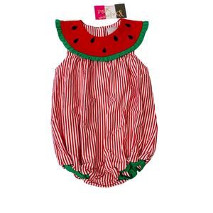 NWT Banana Split Size 12M Watermelon Bubble